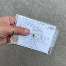 k(not) clear pouch-regular vaccine card sized