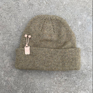 k(not) beanie in olive